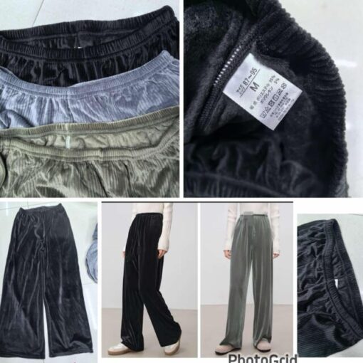 ET Corduroy pants black L