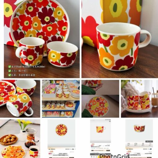 Marimekko unikko set 