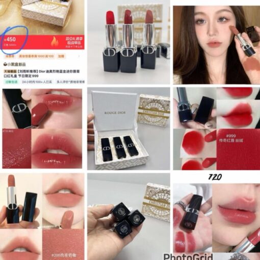 Dior lipstick xmas set