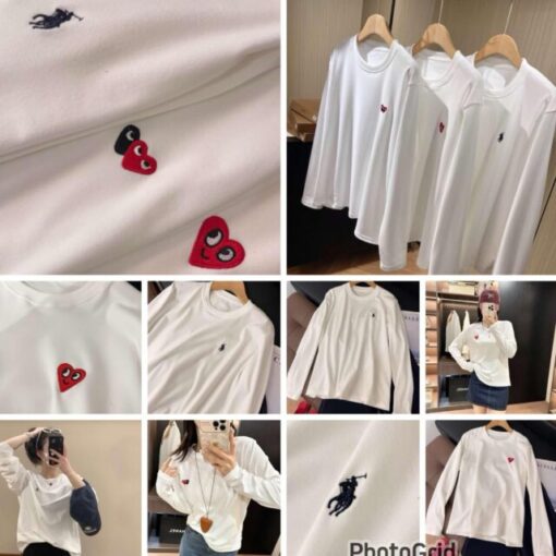 Embroidery polo/ CDG top