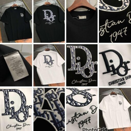 25 Dior embroidery tee