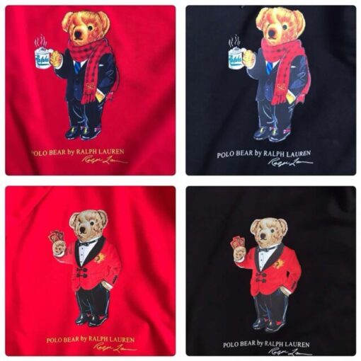 CNY limited version   RL POLO bear hoodie unisex  - Image 2