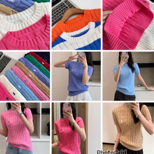 RL stretchy knit top ( remark col & size) - Image 2